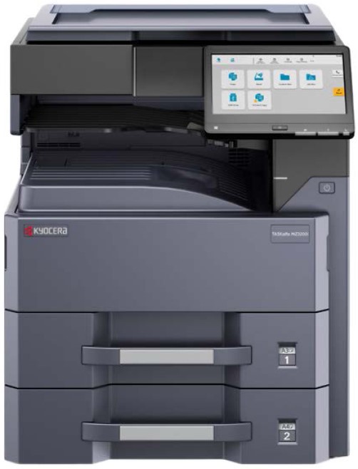 МФУ Kyocera MZ4000i 1102ZS3NL0 A3, 40/21 ppm A4/A3, 1200 dpi , 4GB + 32GB SSD, USB3.0, Ethernet, без крышки и старта