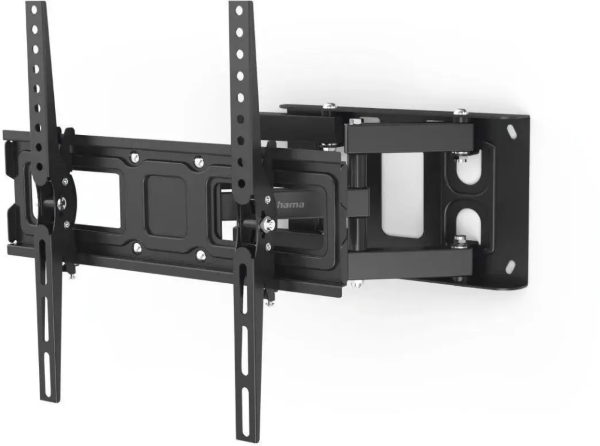 Кронштейн HAMA 00220830 для телевизора черный 32"-65" макс.40кг настенный поворотно-выдвижной и наклонный