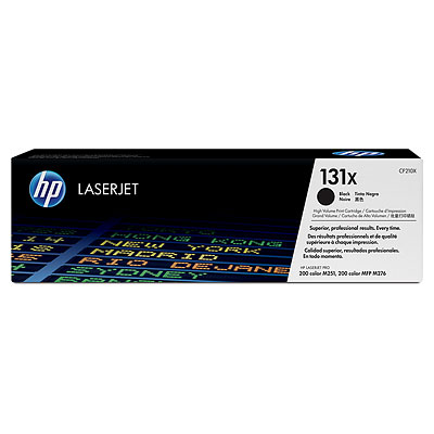 Картридж HP 131X CF210X для принтера LaserJet Pro 200 M251/MFP M276 (2400 page) черный