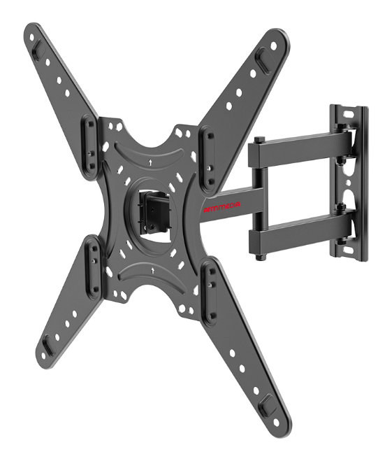 Кронштейн Arm Media LCD-405 90656 для телевизора черный 26"-60" макс.40кг настенный поворот и наклон (2079245)