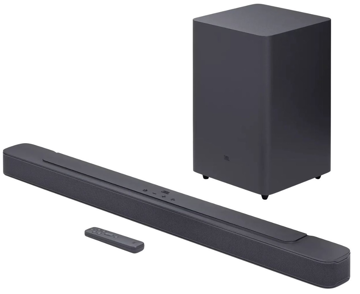 Саундбар JBL Deep Bass 2.1 JBLBAR21DBM2BLKUK 100Вт+200Вт черный