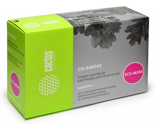 Картридж Cactus CS-S4824 для принтеров Samsung SCX-4824FN/4828FN/ML-2855 5000 стр. CS-S4824S