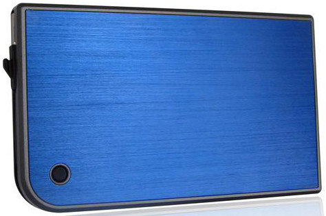 Внешний корпус для HDD SATA 2.5” AgeStar 3UB2A14 (BLUE) для HDD/SSD SATA 6Gb/s 2.5", USB 3.0, алюминий/пластик, синий