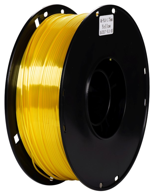 Пластик для принтера 3D PLA Cactus CS-3D-PLA-1KG-S-YELL d1.75мм 1кг L326м 1цв.