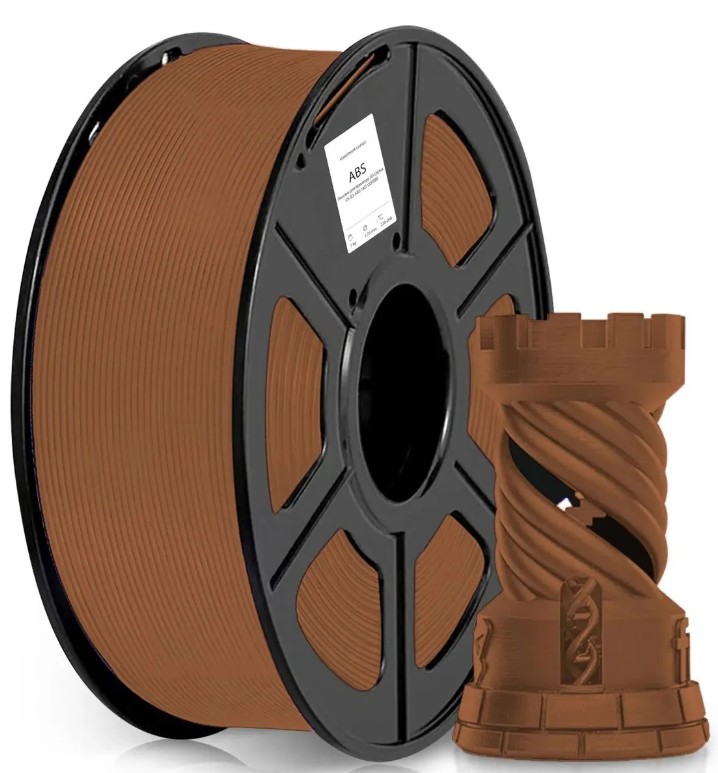 Пластик для принтера 3D ABS Cactus CS-3D-ABS-1KG-COFFEE d1.75мм 1кг L386м 1цв.