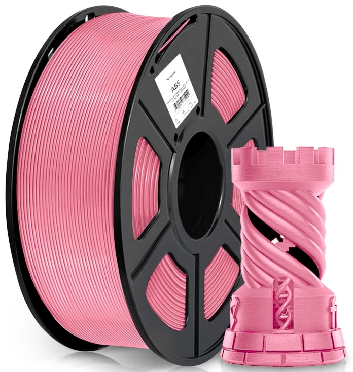 Пластик для принтера 3D ABS Cactus CS-3D-ABS-1KG-PINK d1.75мм 1кг L386м 1цв.