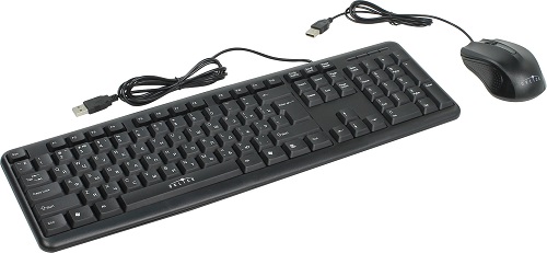 Клавиатура и мышь Oklick 600M mk-5330 черные, USB (337142) Oklick 337142