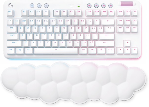 Клавиатура беспроводная Logitech G715 TKL 920-010464 Gaming LIGHTSPEED RGB OFF WHITE