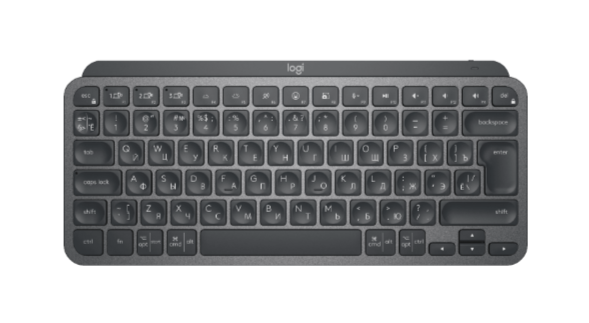 Клавиатура беспроводная Logitech MX Keys Mini BT черная, 920-010501