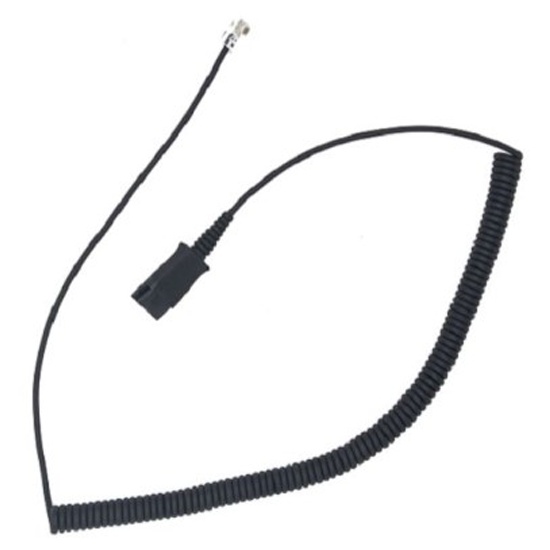 Переходник VT QD(P)-RJ9(01) QD - RJ9 (01) для подключения гарнитур к телефонам и к IP-телефонам: Avaya, Polycom, Mitel, Astra, Fanvil, Digium, Ecense,