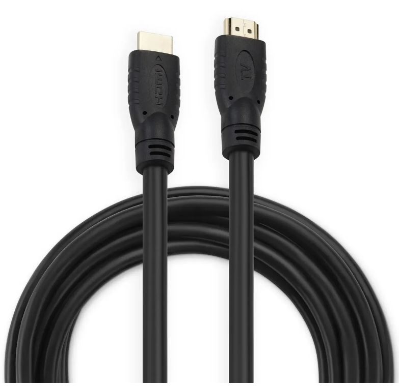 Кабель интерфейсный Buro BU-HDMI-V1.4-5M-FF аудио-видео HDMI (m)/HDMI (m) 5м. феррит.кольца позолоч.конт. черный (2057591)