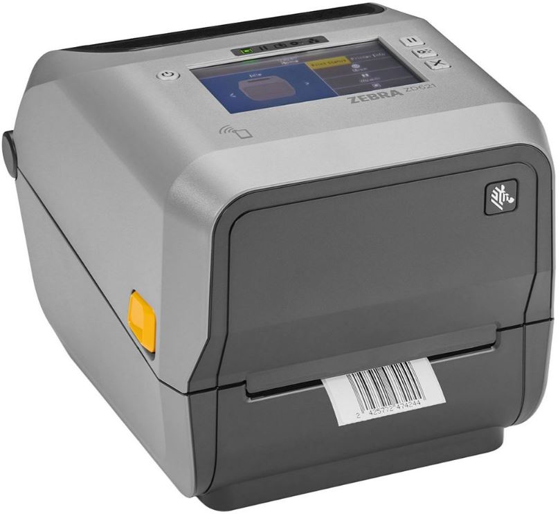 Принтер термотрансферный Zebra ZD621 ZD6A143-309F00EZ (CN), TT, 4", 300 dpi, USB, USB Host, Ethernet, Serial, BTLE5, Color Touch LCD
