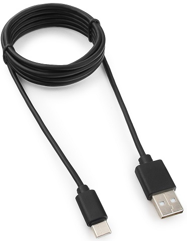 Кабель интерфейсный USB 2.0 Гарнизон GCC-USB2-AMCM-0.5M , AM/ USB3.1 Type-C, 0.5м, пакет Garnizon