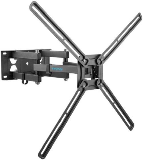 Кронштейн Kromax CORBEL-9 90593 для телевизора титан 32"-75" макс.55кг настенный поворот и наклон Kromax 90593