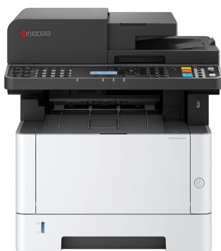 МФУ лазерное черно-белое Kyocera Ecosys MA4000wifx 110C1D3NL0 А4, 40 стр/мин., принтер/сканер/копир/факс, 1200 dpi, DADF, дуплекс, Wi-Fi, сеть, тонер