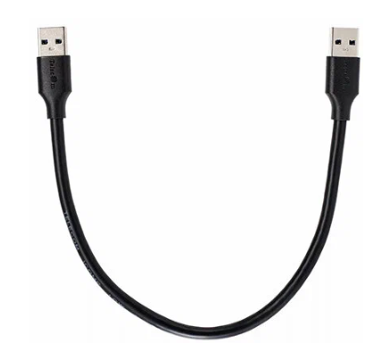 Кабель Telecom TUS715-0.3M соединительный USB3.0 Am-Am 0.3m
