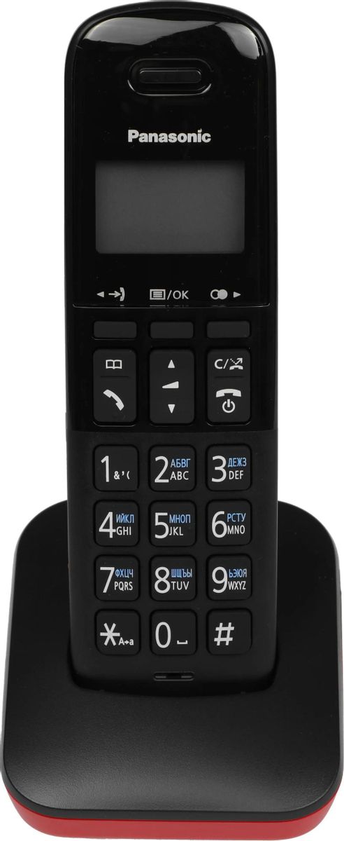 Радиотелефон Panasonic KX-TGB610RUR красный