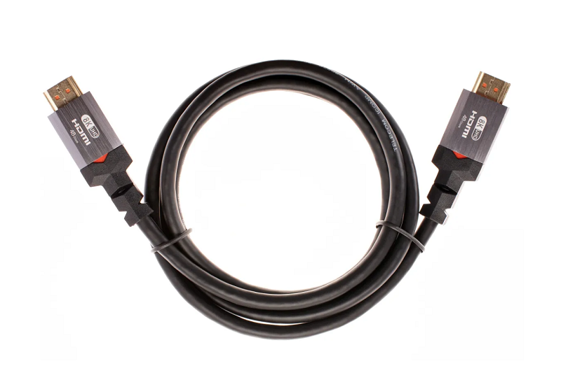 Кабель интерфейсный HDMI-HDMI Telecom TCG365-2M 19M/M, 8K/60Hz, метал разъемы, 2m