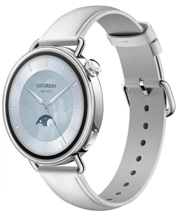 Часы Xiaomi S4 BHR07VUGL 41mm Leather Strap (White)