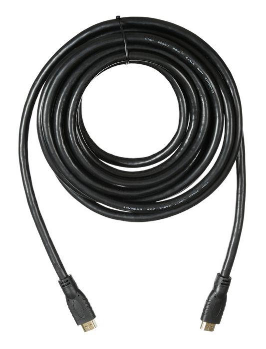 Кабель интерфейсный HDMI-HDMI Buro BHP HDMI 2 2м. Черный