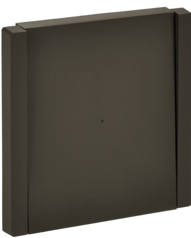Выключатель одноклавишный с подсветкой IEK FP-V10-1-10-1-K03 FORTE&PIANO 10А FP302 серый