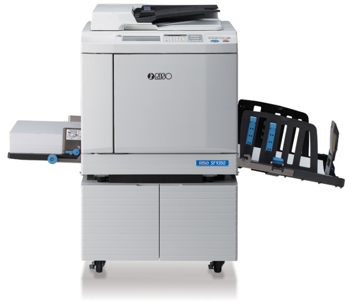 Дупликатор Riso SF 9350 EII S-8084E A3, монохром, автопод, 600x600 dpi, 150ppm