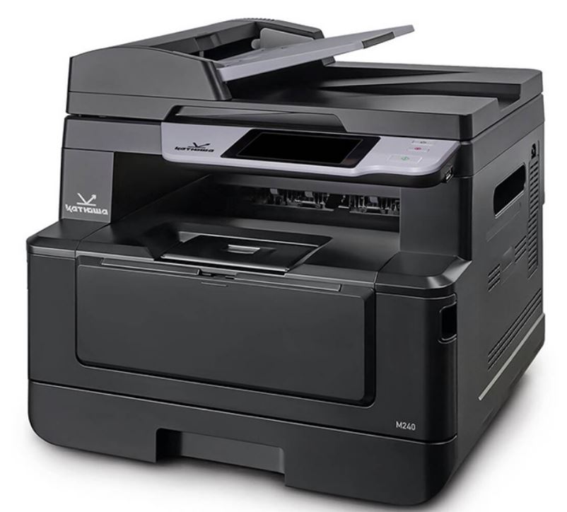 МФУ лазерное черно-белое Катюша M240pm-pp А4, 40 стр/мин, 1200 dpi.,1200 dpi. 4GB RAM, 1000 Мб, Ethernet, USB, USB-host, Тонер в комплекте 3 000 отп.
