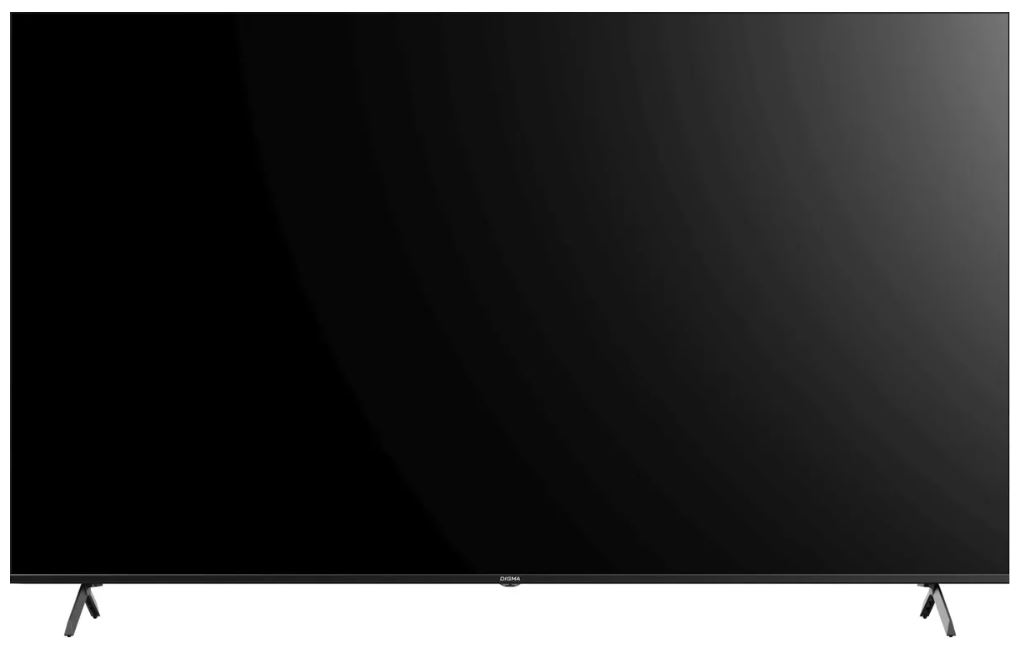 Телевизор Digma DM-LED65UQB31 QLED 65" Google TV Frameless Metal черный/черный 4K Ultra HD 60Hz MEMC DVB-T DVB-T2 DVB-C DVB-S DVB-S2 USB WiFi Smart TV