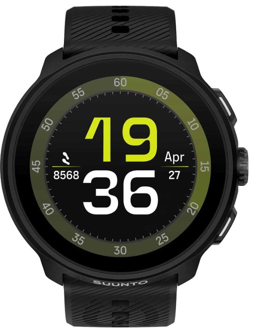 Часы Suunto RUN SS051272000 All Black Silicone Strap
