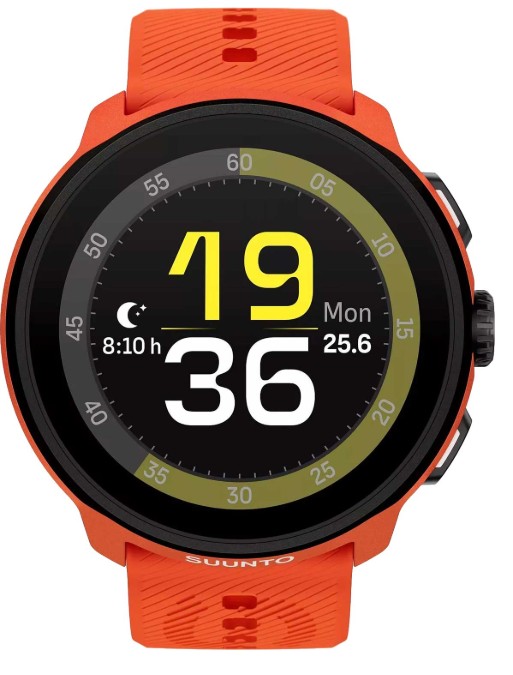 Часы Suunto RUN SS051275000 Coral Orange Silicone Strap