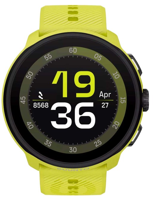 Часы Suunto RUN SS051274000 Lime Silicone Strap