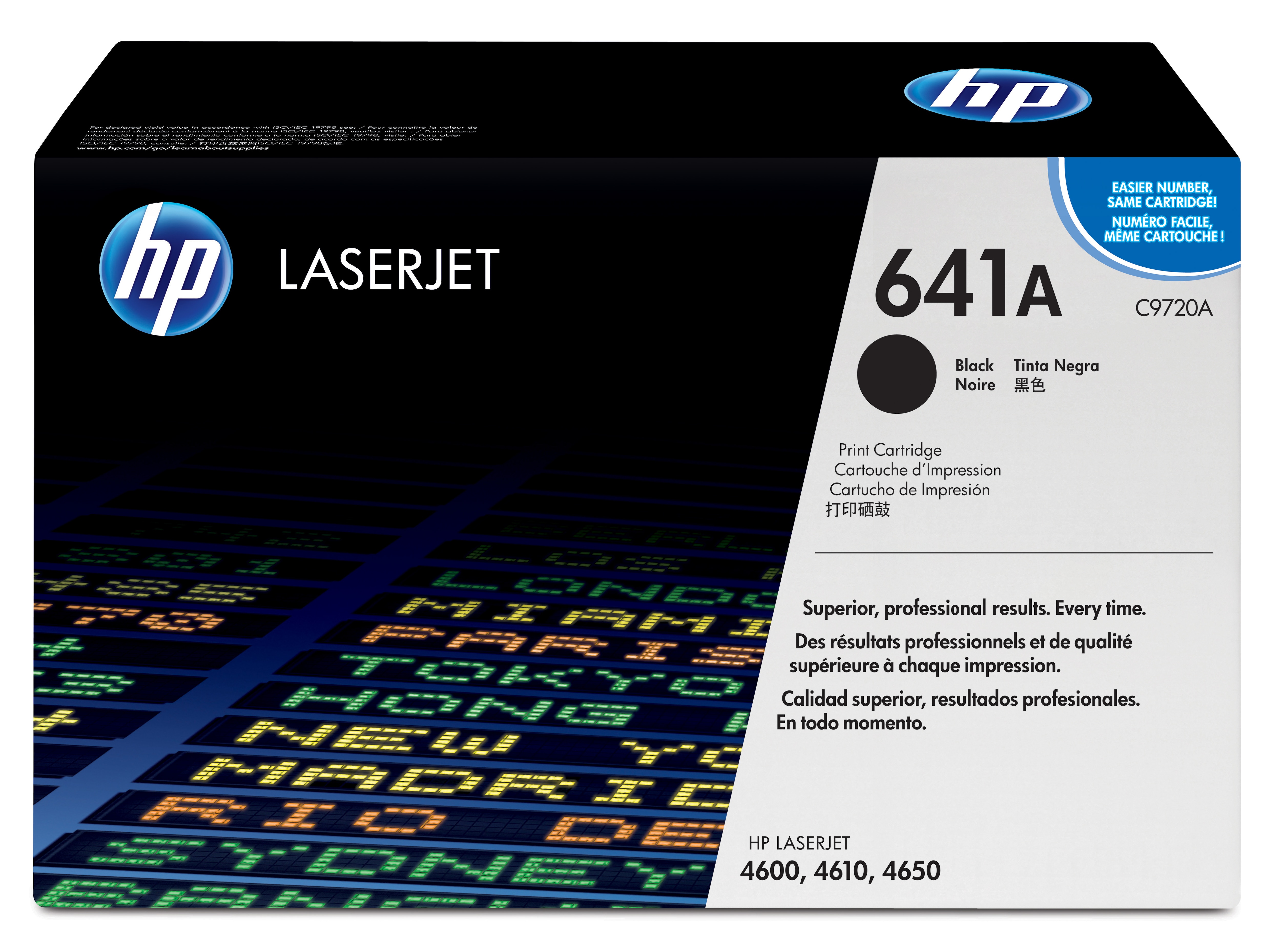 Картридж HP 641A C9720A для принтера color LaserJet 4600 black
