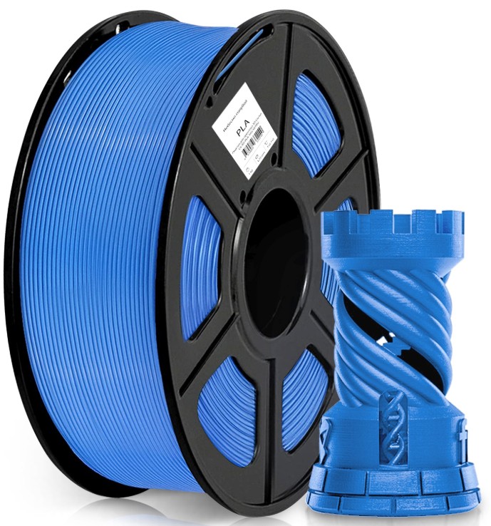 Пластик для принтера 3D PLA Cactus CS-3D-PLA-1KG-SKYBU d1.75мм 1кг L326м 1цв.