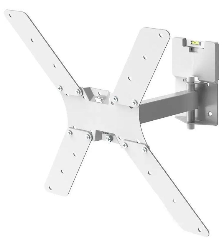 Кронштейн Holder LCD-5520-W для телевизора белый 32"-55" макс.45кг настенный поворотно-выдвижной и наклонный