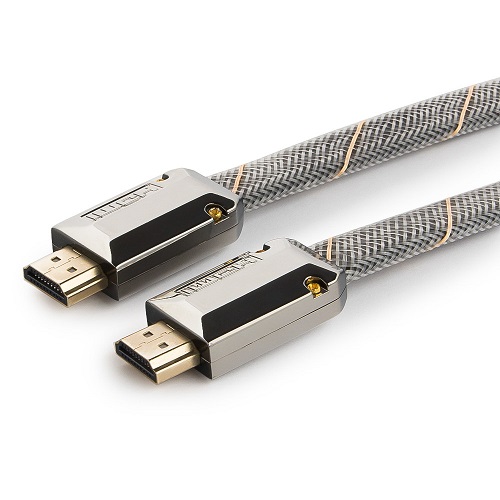 Кабель HDMI Cablexpert CC-P-HDMI04-4.5M серия Platinum, 4.5м, v2.0, M/M, плоский, позол.разъемы