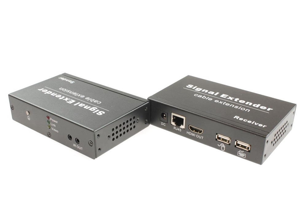 Комплект OSNOVO TA-HiKMP+RA-HiKMP для передачи HDMI, USB(клавиатура и мышь), ИК управления и питания