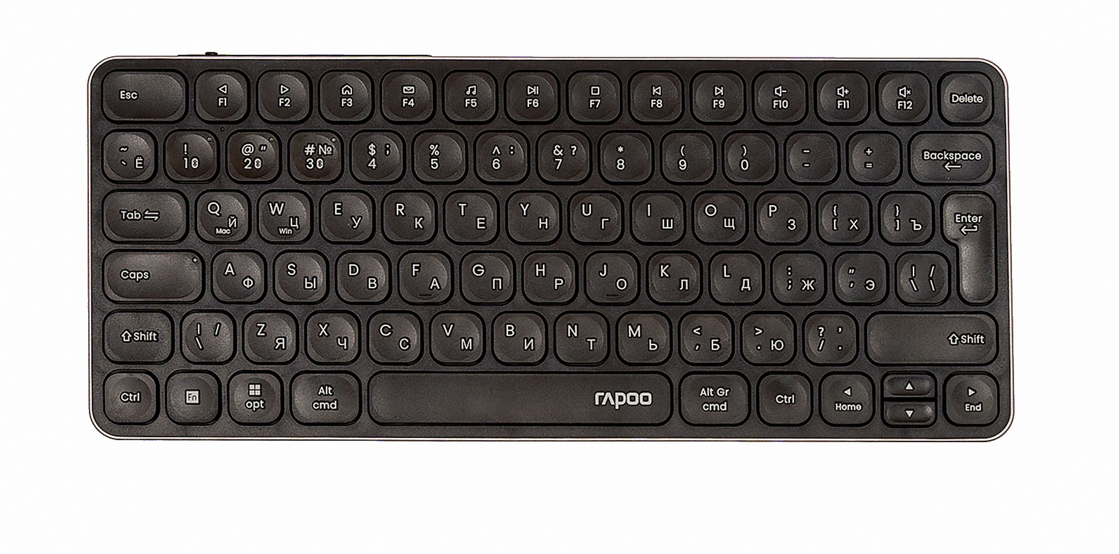 Клавиатура Wireless Rapoo E9050L черный
