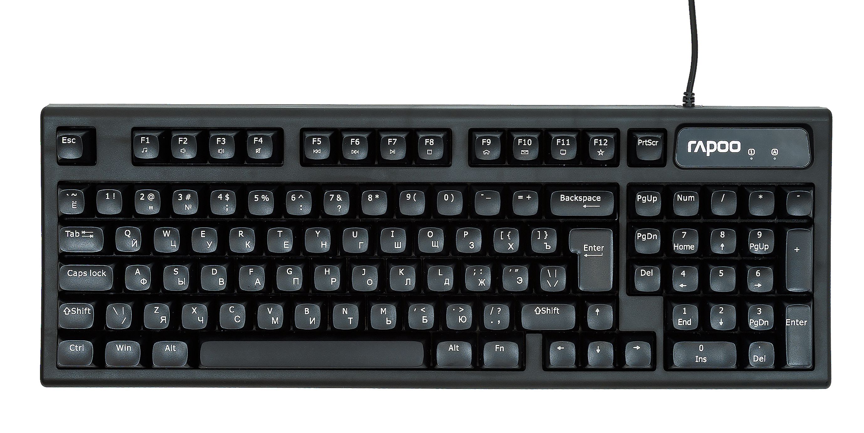 Клавиатура Rapoo NK2800 цвет: черный