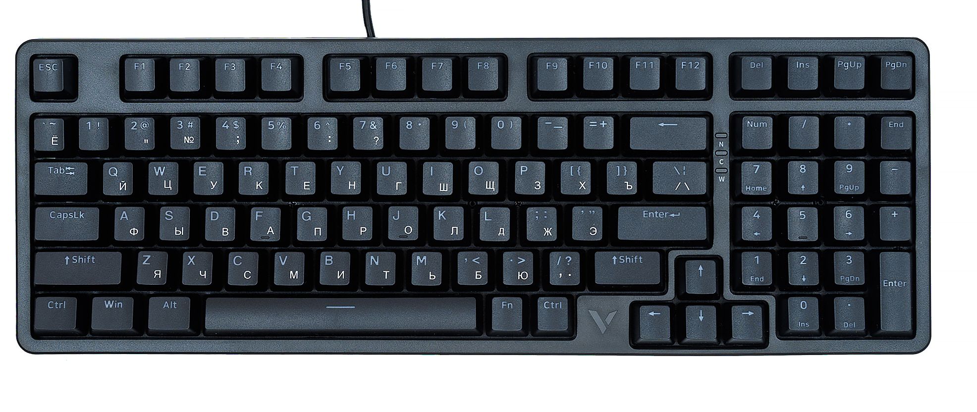 Клавиатура Rapoo V500PRO-98 игровая, цвет: черный