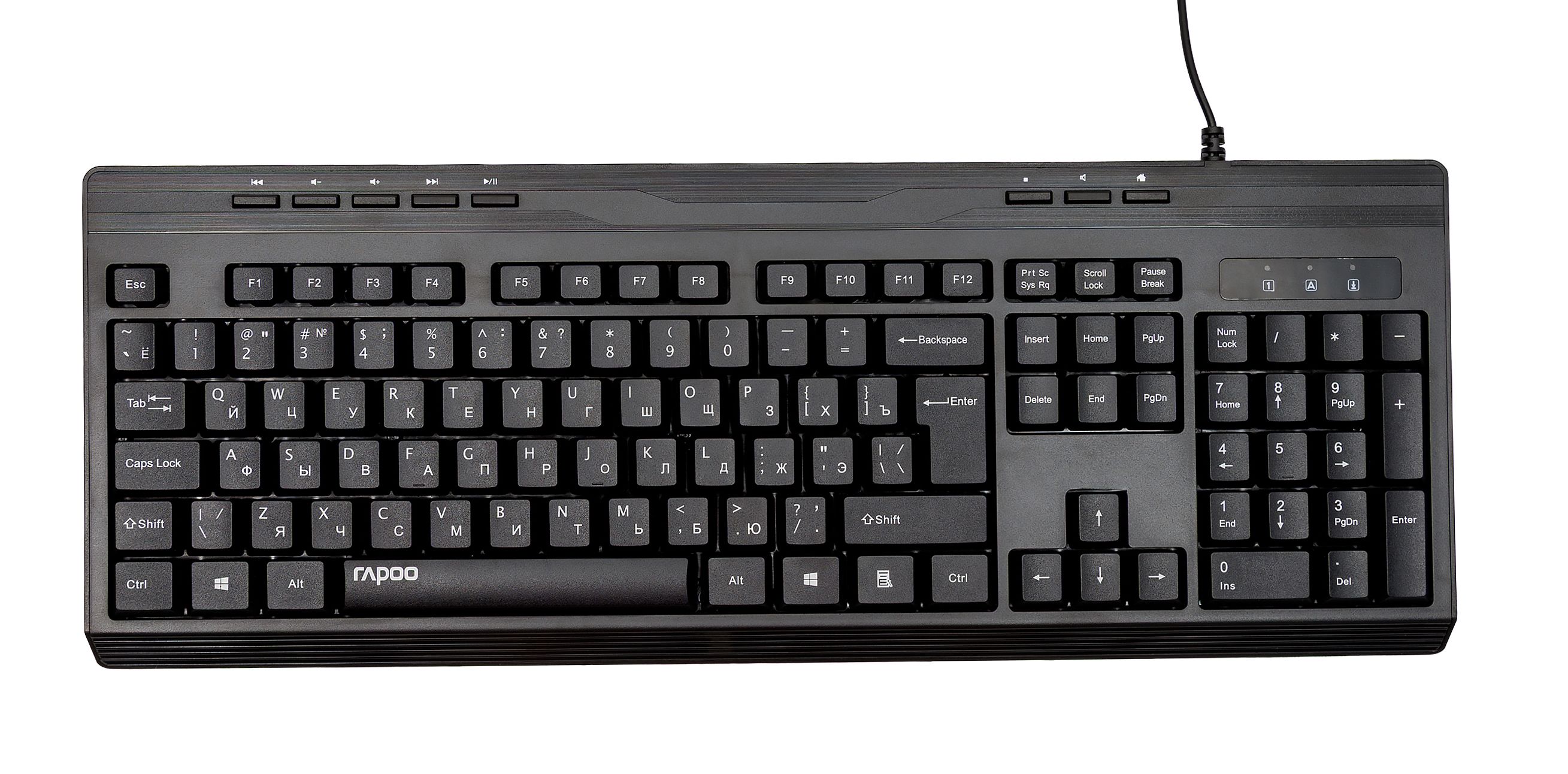 Клавиатура Rapoo NK2400 цвет - черный