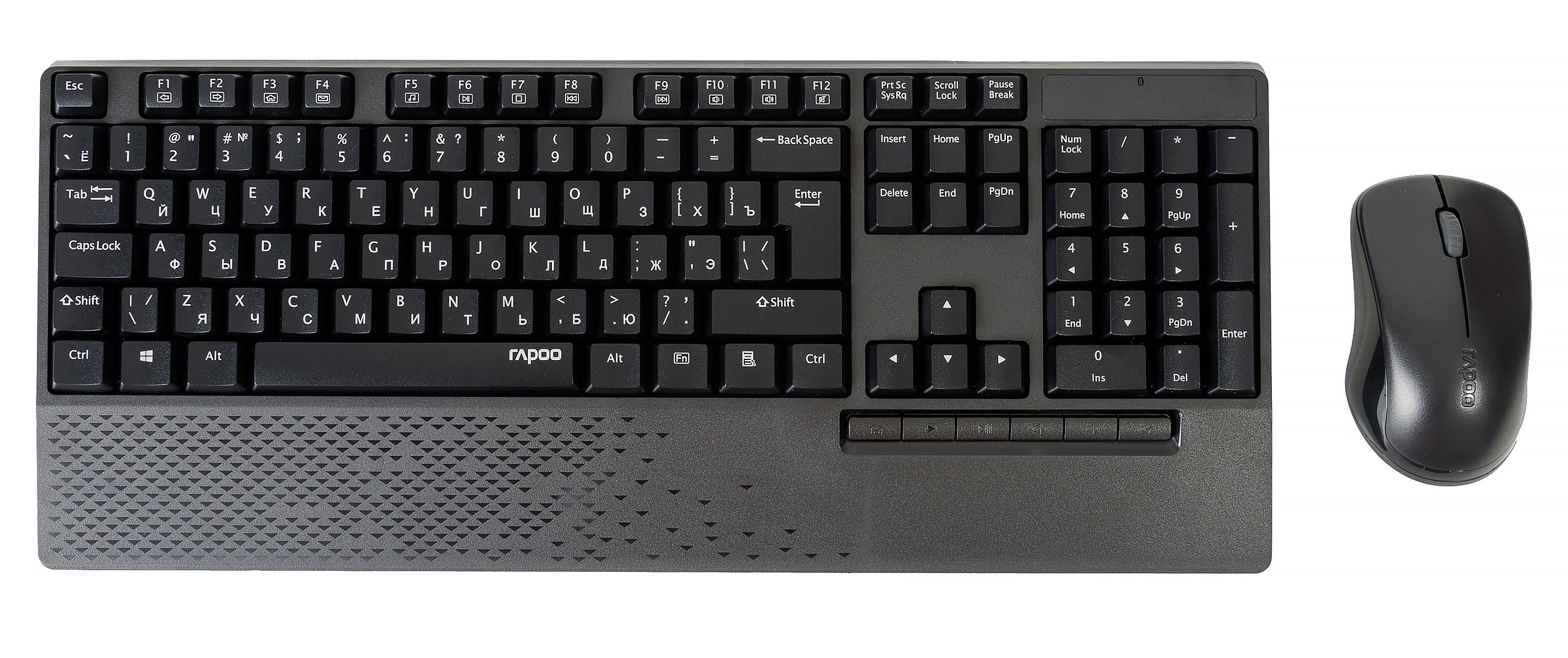 Клавиатура и мышь Wireless Rapoo X1960 черный