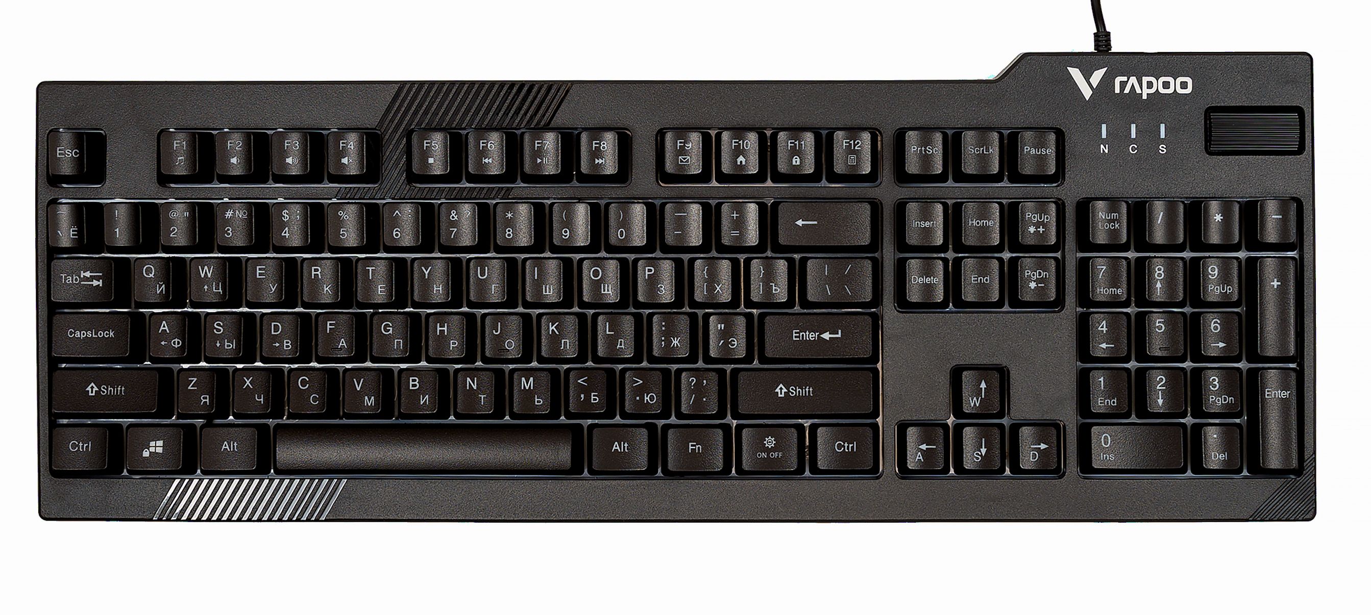 Клавиатура Rapoo V50S цвет: черный