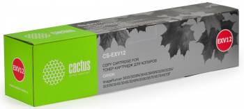 Картридж Cactus CS-EXV12  для МФУ Canon IR3035/3045/3530, черный, 24000 стр. (туба 1060 г.)