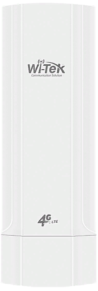 Роутер Wi-Tek WI-LTE110-O V2 utdoor, LTE/3G 1*5dbi, Wi-Fi 2,4ГГц 802.11b/g/n, подключение IP-камеры по Wi-Fi/LAN, IP65, грозозащита
