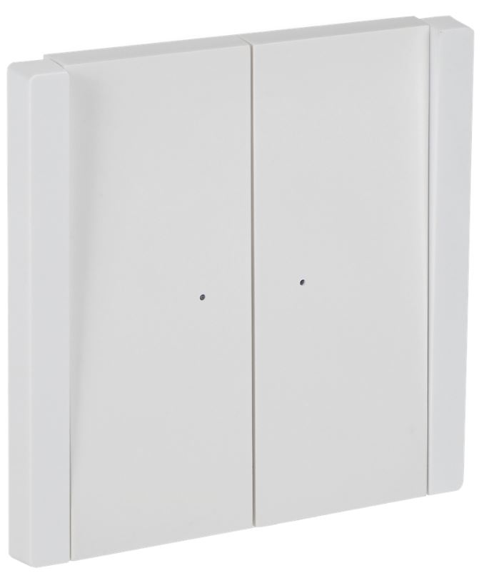 Выключатель двухклавишный с подсветкой IEK FP-V20-1-10-1-K01 FORTE&PIANO 10А FP206 белый