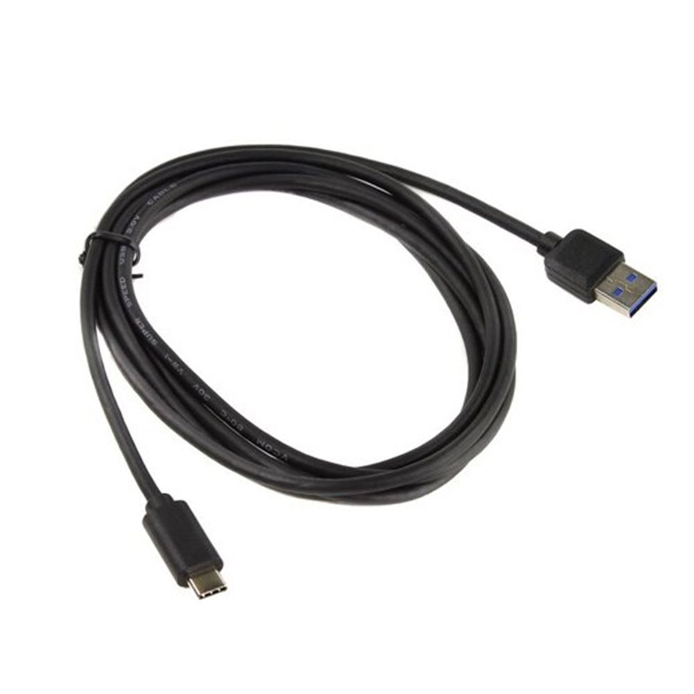 Кабель интерфейсный ACD ACD-U933A-C2B USB 3.0 Gen1, USB-A male - USB-C male, 2м, 12В, 3А, черный