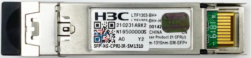 Трансивер H3C SFP-XG-CPRI-IR-SM1310 SFP+ 10G CPRI Optical Transceiver Module(-40°C to 85°C,1310nm,1.4km,LC)