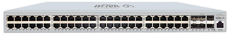 Коммутатор управляемый Wi-Tek WI-CMS554F-L3 L3, 48GE + 6x10G SFP+