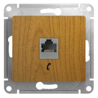 Розетка Schneider Electric GSL000581T телефонная RJ11 Systeme Electric