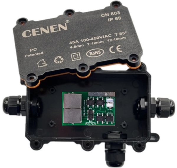 Грозозащита SNR SNR-SPNet-BP1131-IP65 Ethernet с креплением на DIN